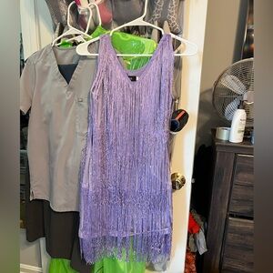 NWT fringe dress Sm